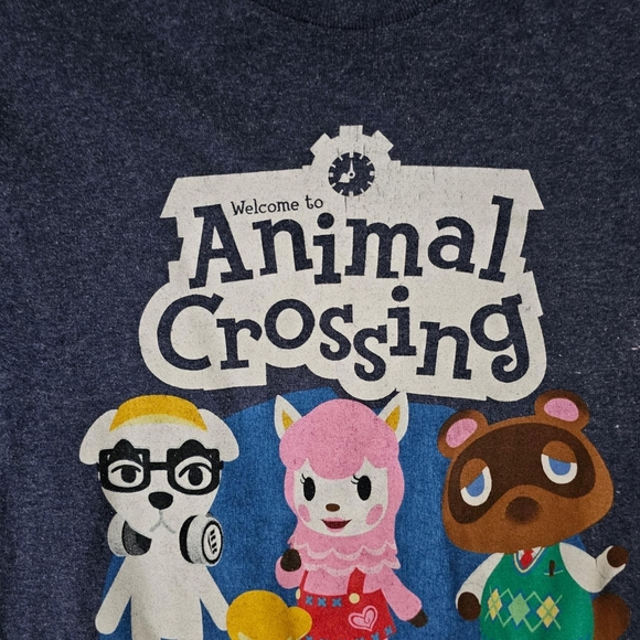 Animal crossing dark blue tshirt - Picture 4 of 4